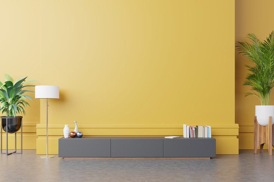 Painter in Shivajinagar applying interior wall paint