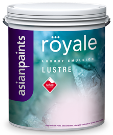 Asian Paints Royal Luster premium interior paint used by Rajveer Paints in Pune